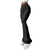 Damenhose mit hoher Taille und Rippbündchen