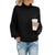 Variant image for Damenpullover Langarm Elegantes Design Baumwollmischung-6