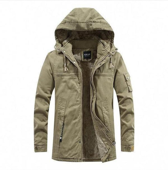 Variant image for Herrenjacke Winterjacke Modisch Warm Polyester-Mischung-13