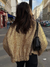 Goldfarbene Paillettenjacke für Frauen