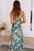 Damen Kleid Floral Design Elegantes Festliches Kleid 100% Polyester-3