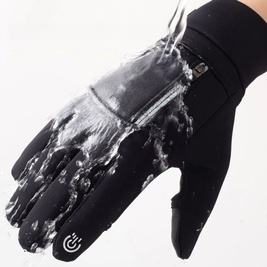 Wasserdichte Touchscreen-Handschuhe mit Tasche
