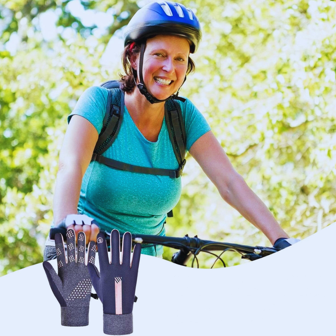 Anti-Rutsch-Radhandschuhe für Frauen