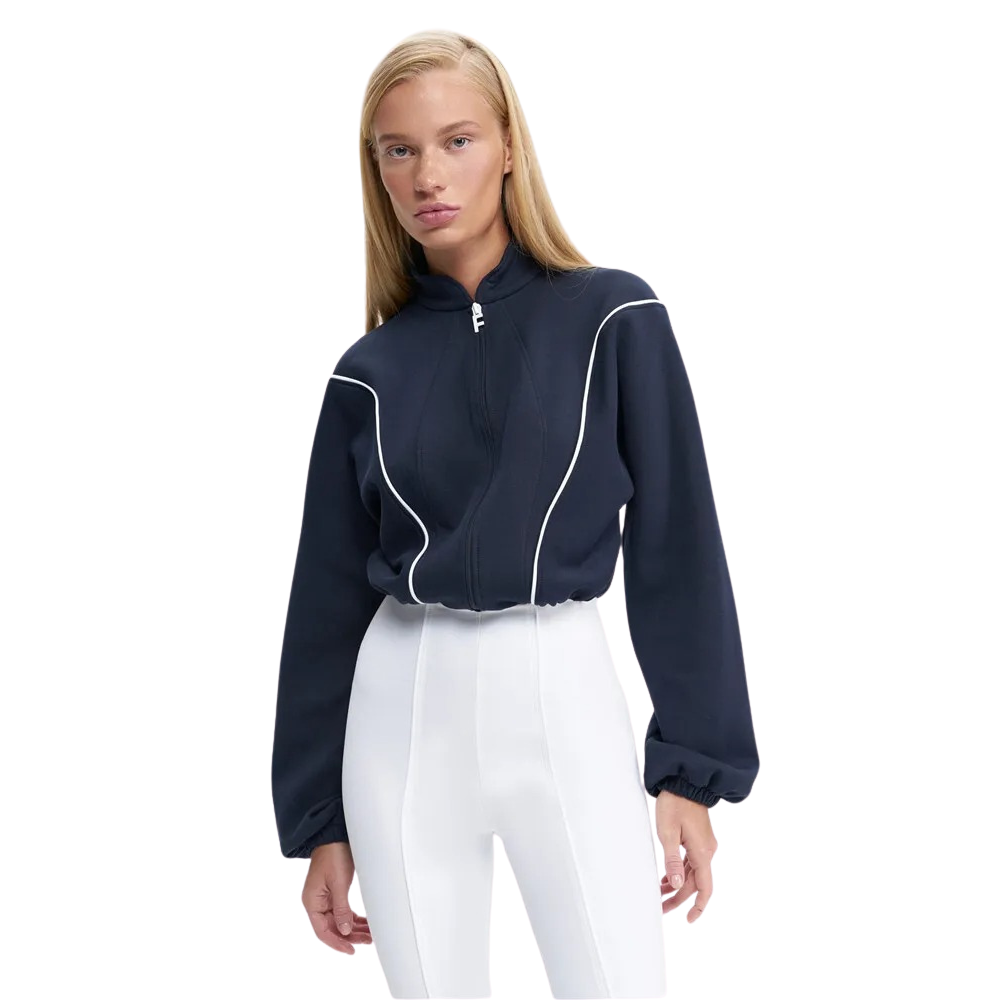 Damenoverall mit Rollkragen und langen Ärmeln