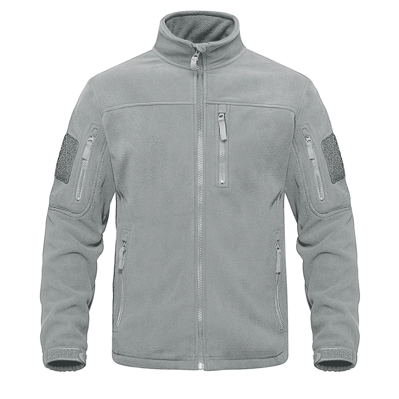 Herren-Fleece-Thermojacke mit durchgehendem Reißverschluss