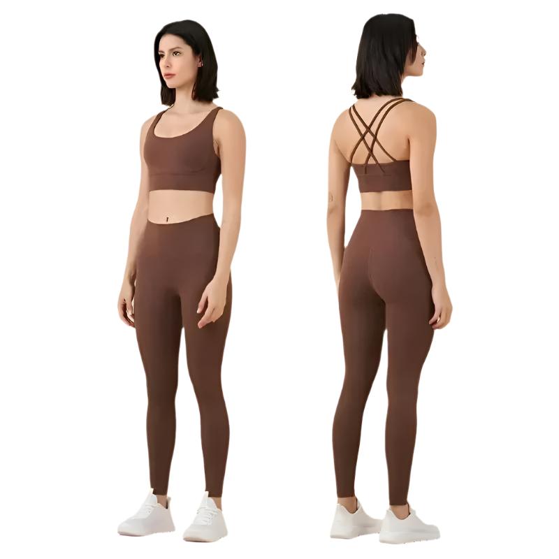 Fitness-Sportbekleidungsset für Frauen