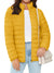 Damen-Pufferjacke mit durchgehendem Reißverschluss