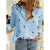 Damen Vintage Baumwoll-Leinen-Casual-T-Shirts