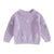 Blumenstrickpullover für Kinder