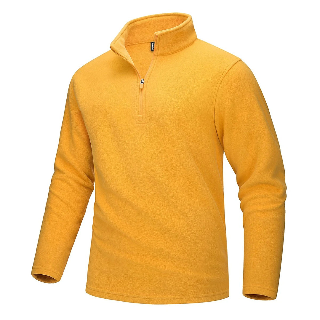 Fleece-Pullover mit halbem Reißverschluss für Männer