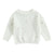 Blumenstrickpullover für Kinder