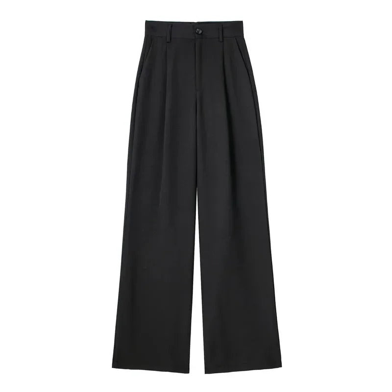 Formelle Hose mit hoher Taille für Frauen