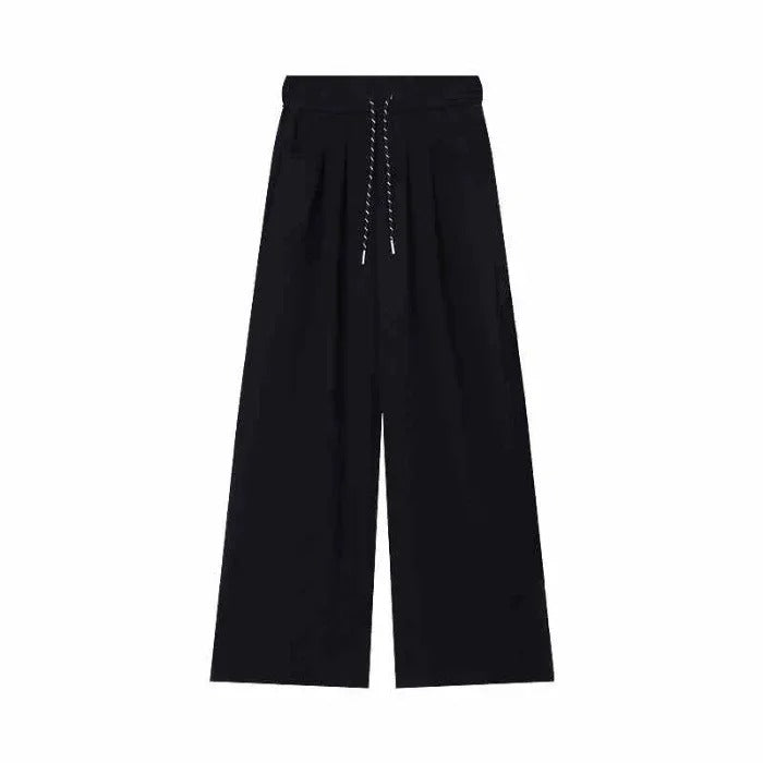 Lässige Damenhose mit weitem Bein
