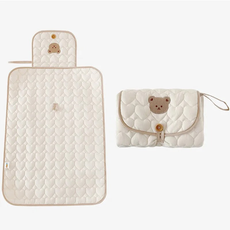 Zusammenklappbare Wickelkommode für Babys