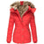 Warme Baumwoll-Steppjacke für Damen
