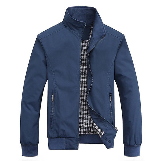Heren Casual Slank Bomberjacke