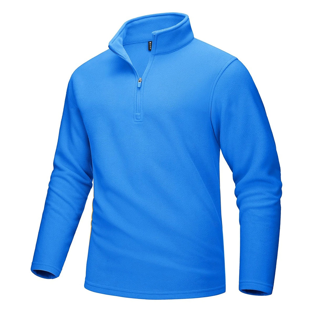 Fleece-Pullover mit halbem Reißverschluss für Männer