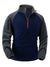 Herren Fleece-Kapuzenjacke