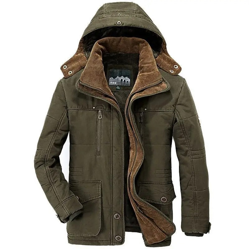 Thermojacke für Männer mit mehreren Taschen