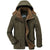 Thermojacke für Männer mit mehreren Taschen
