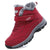 Leichte Damen-Schneestiefel mit Fell