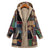 Lange Jacke mit Kapuze für Frauen