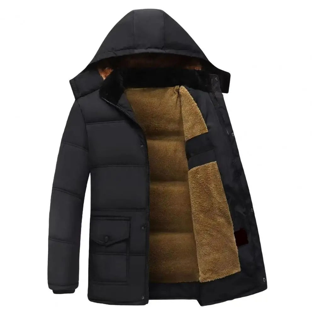 Winddichte Herren-Kapuzenjacke