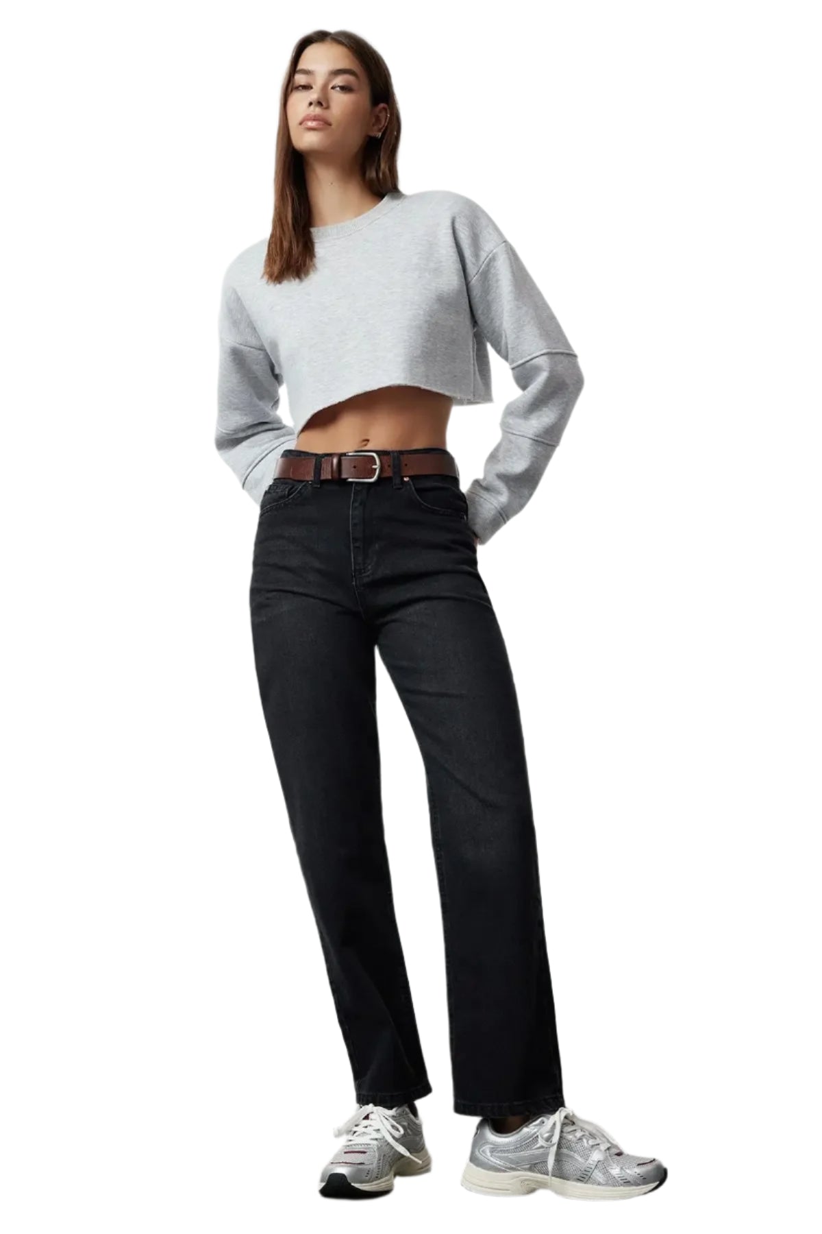 Gerade Denimhose für Damen