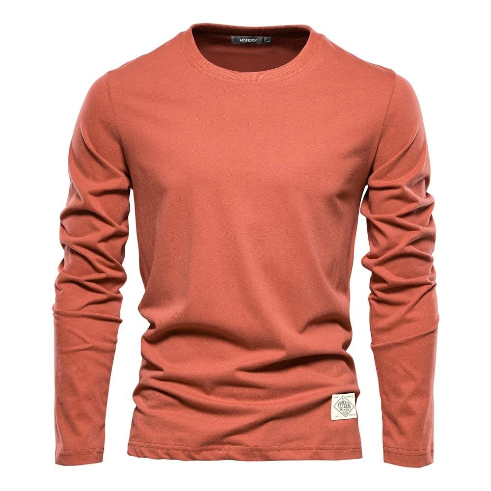 Klassisches Langarm-T-Shirt für Männer