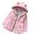 Winterjacke aus Fleece für Kinder
