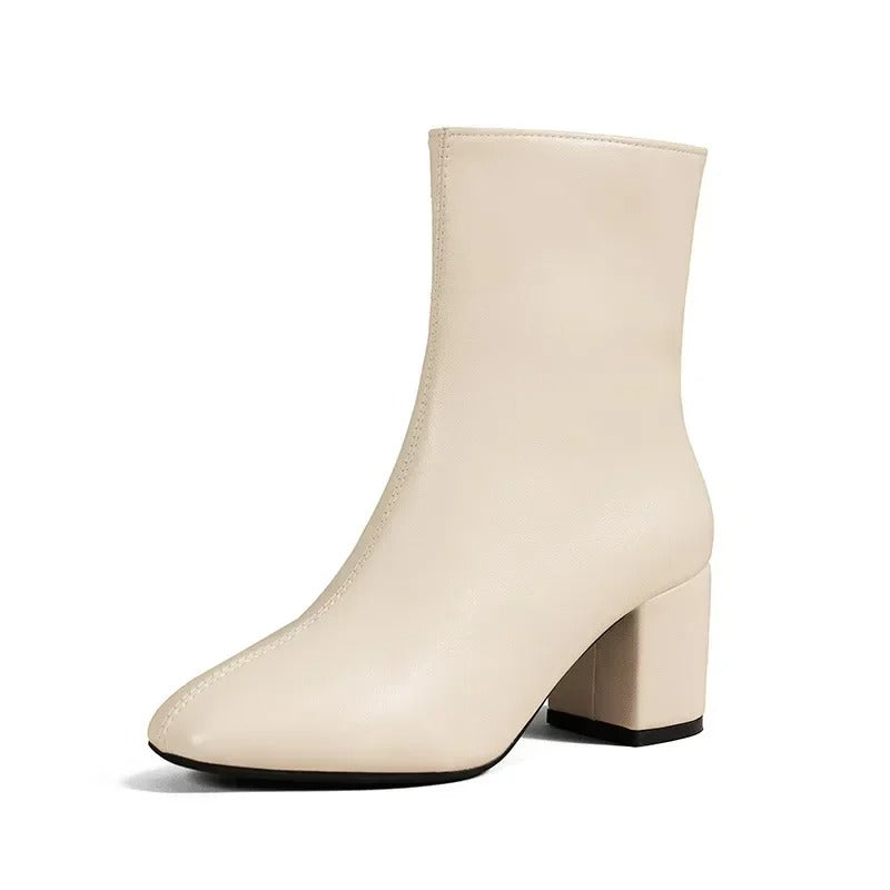 Damenstiefeletten mit Reißverschluss