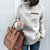 Warmer dicker Damen-Plüschpullover
