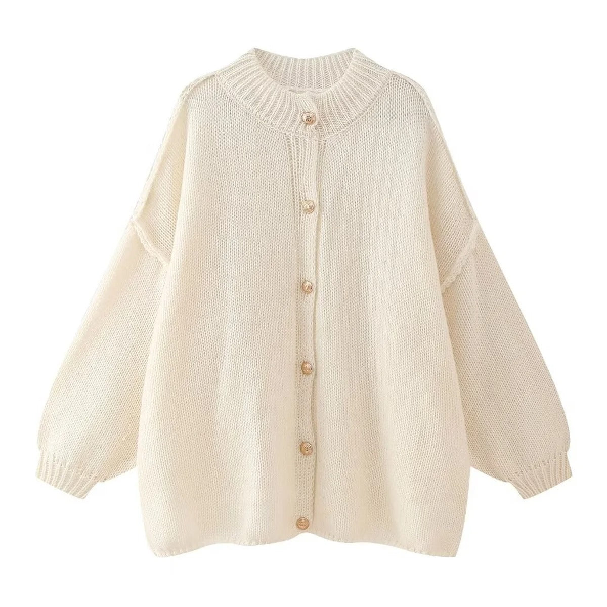 Lässiger weiter Pullover für Frauen