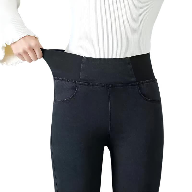 Jeanshose mit hoher Taille für Frauen