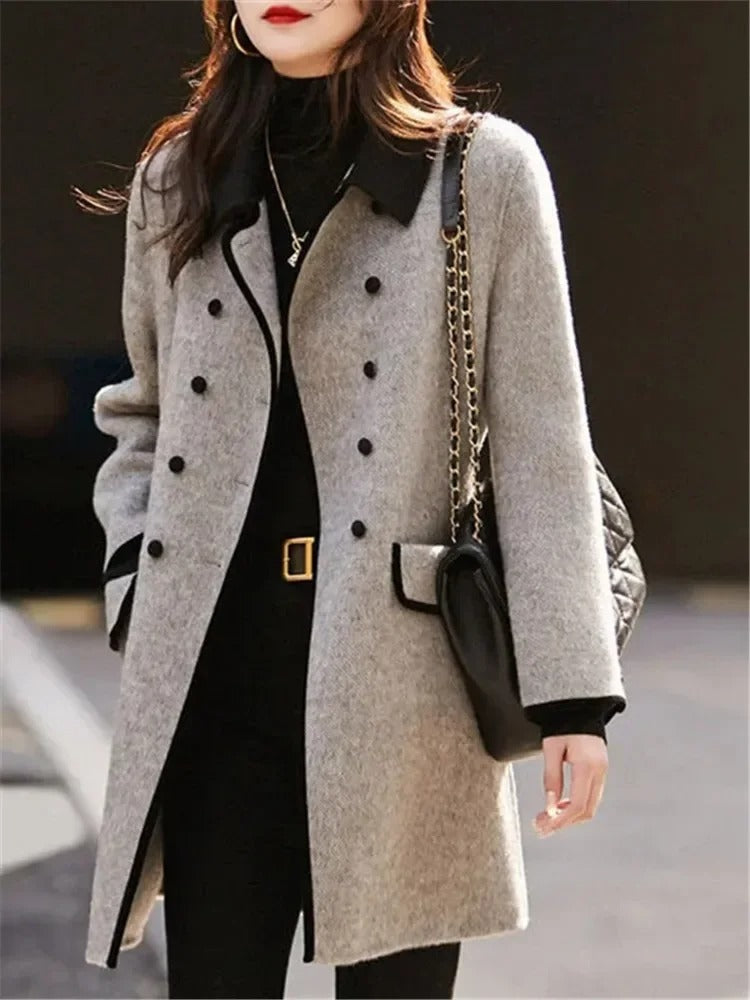 Vintage Damenjacke mit langen Ärmeln