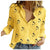 Damen Vintage Baumwoll-Leinen-Casual-T-Shirts