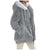 Fleecejacke mit Kapuze für Frauen