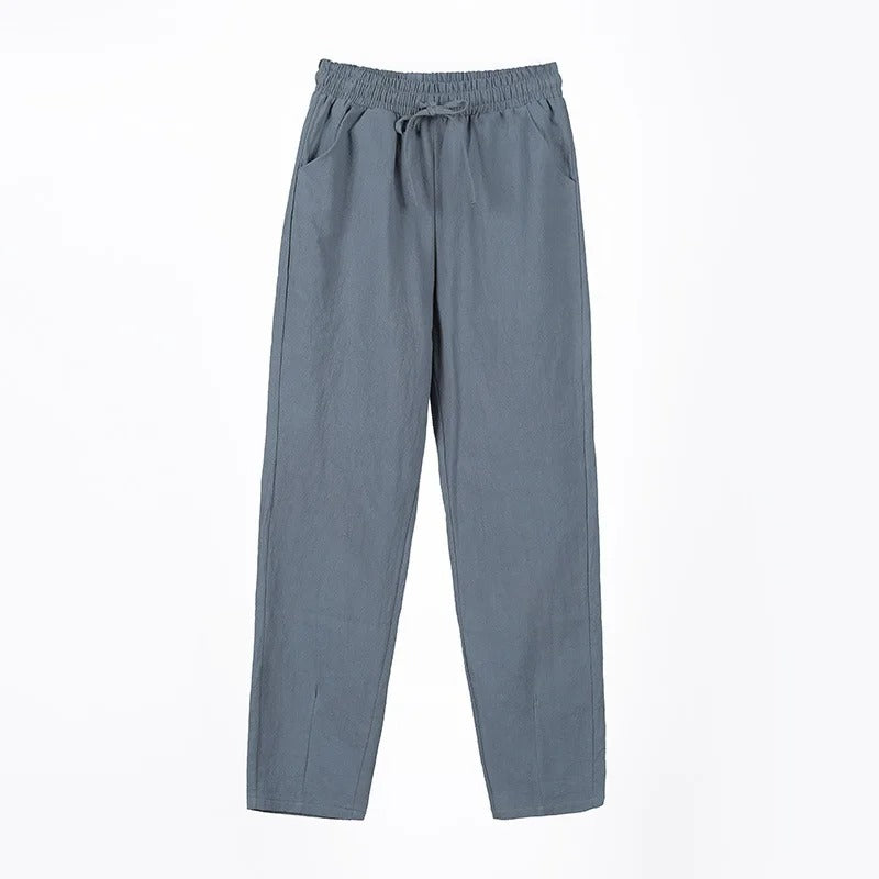Haremshose mit elastischer Taille für Frauen