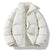 Herrenjacke mit Stehkragen aus dickem Fleece