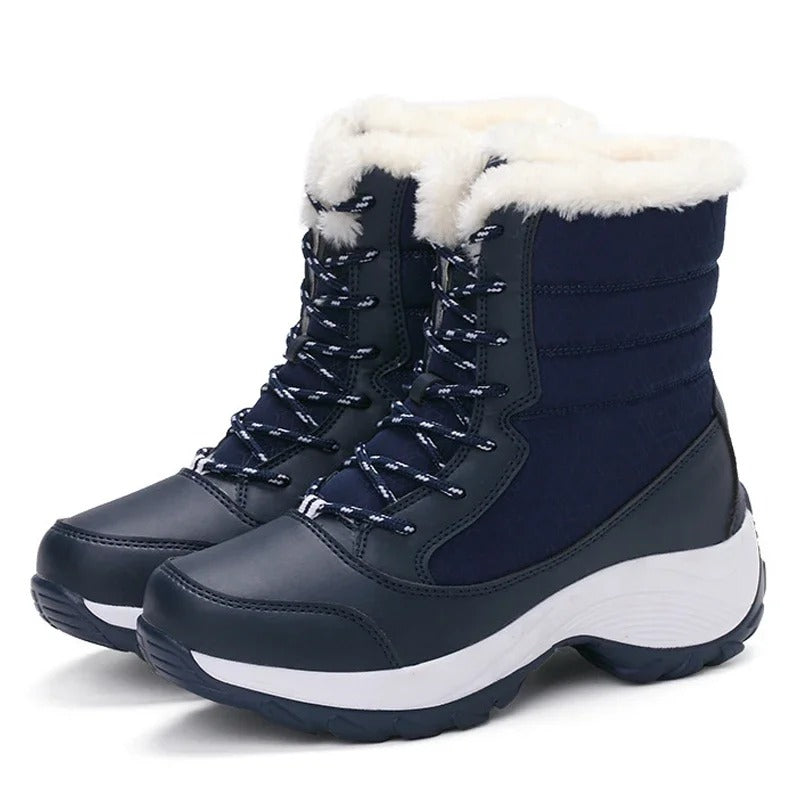 Frauen Plattform Outdoor Schneestiefel
