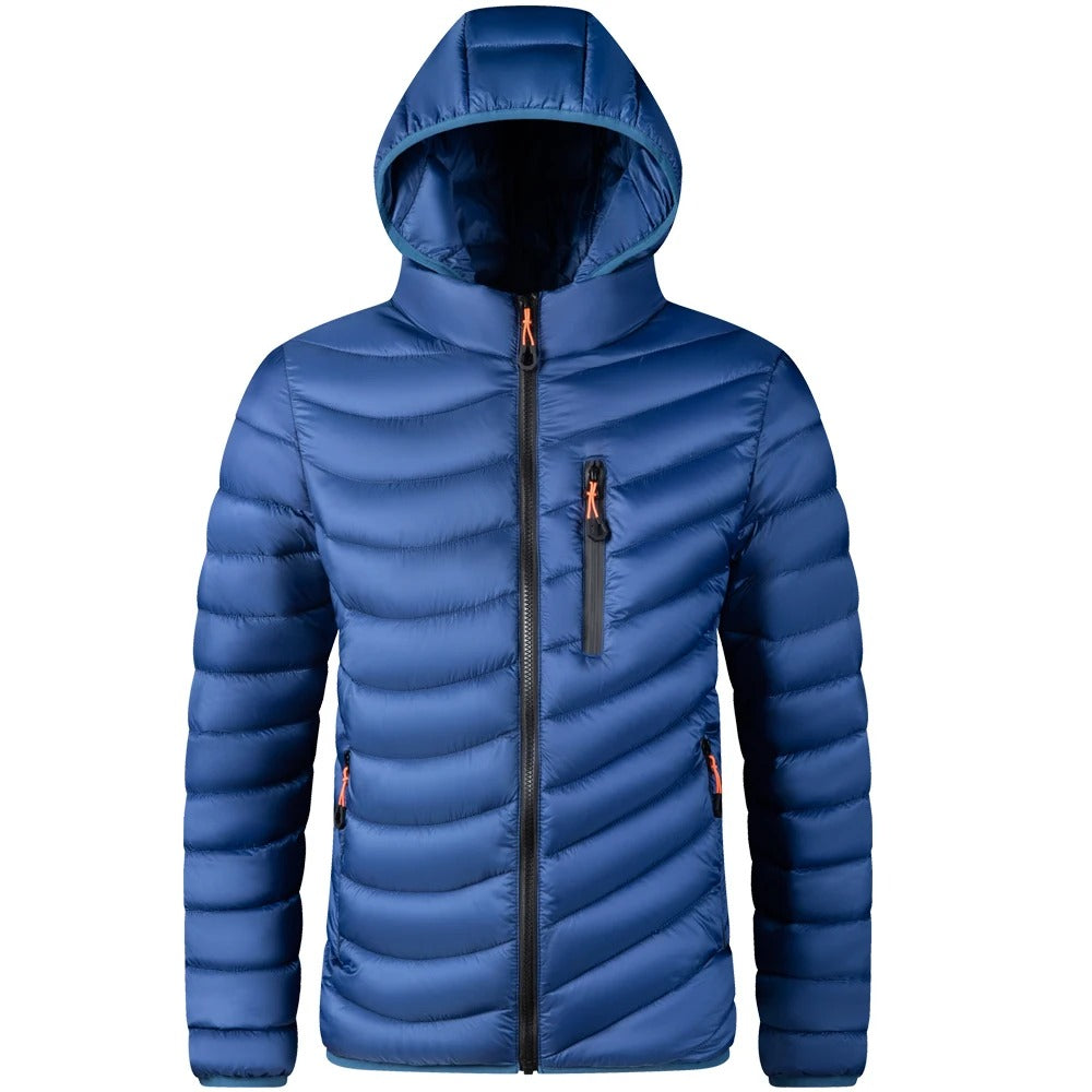 Leichte Steppjacke aus Baumwolle für Männer