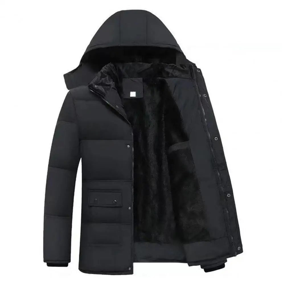 Winddichte Herren-Kapuzenjacke