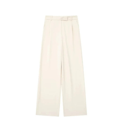 Weite Hose mit hoher Taille für Frauen