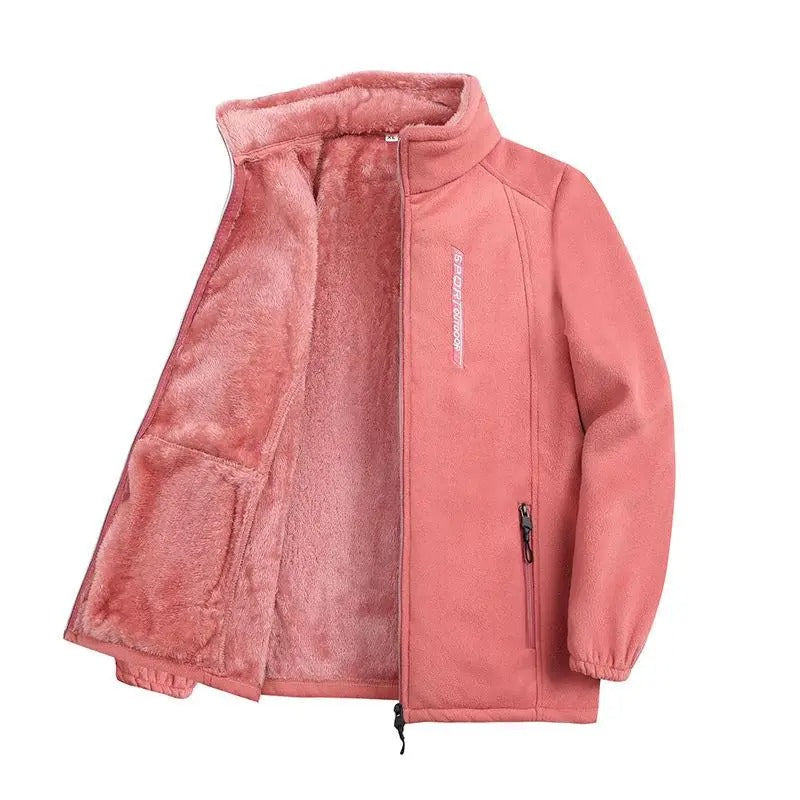 Warme Winter-Fleecejacke für Damen