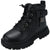 Kurze Lederstiefel für Kinder
