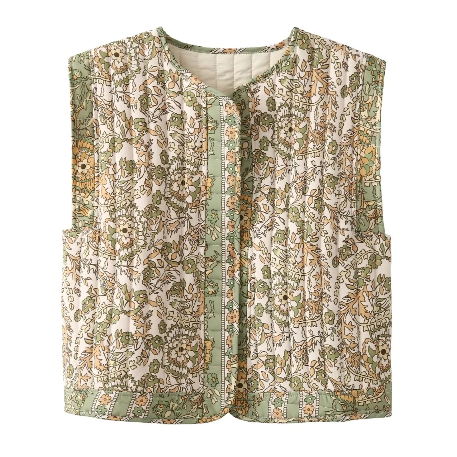 Bedruckte Damen-Baumwolljacke