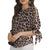 Damenbluse mit Leopardenmuster