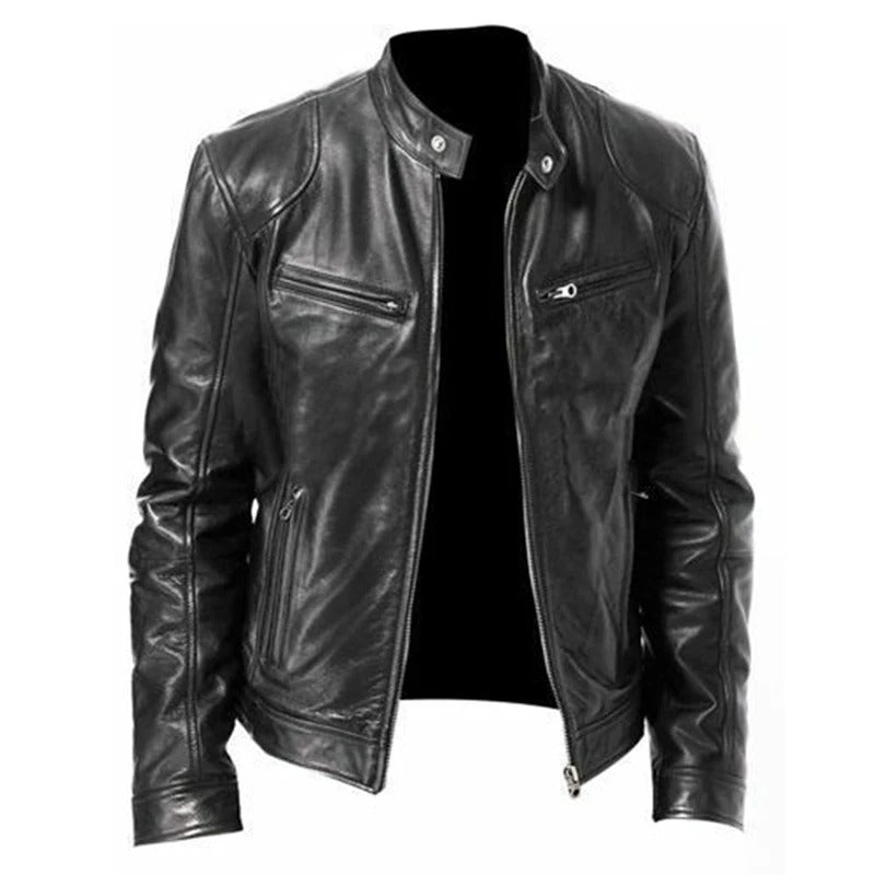 Motorrad-Lederjacke für Männer