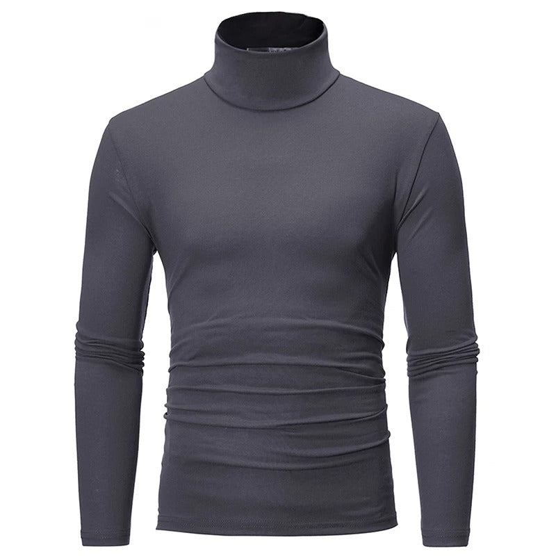 Thermoshirt für Männer mit hohem Halsausschnitt