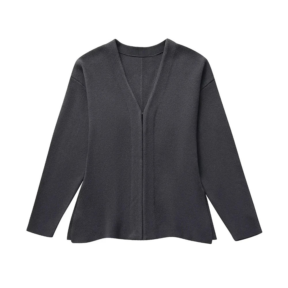 Gehäkelte Strickjacke für Frauen